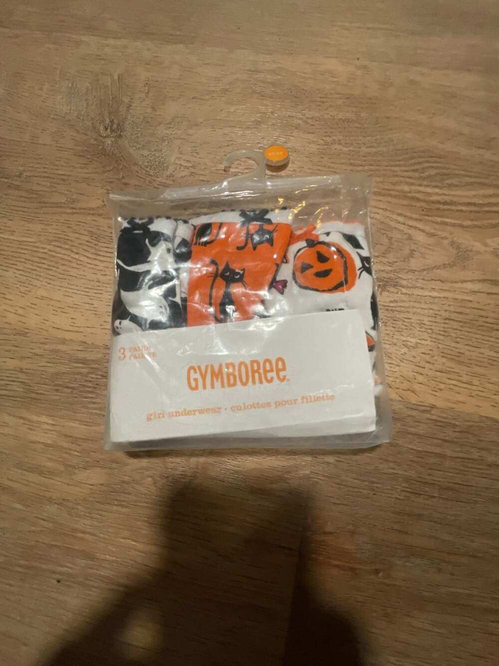 Gymboree Halloween Underwear Size 2T-3T 3 Pair Pack